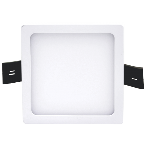 8W square, recessed LED panel SPLIT